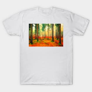 Light in the autumn woods T-Shirt